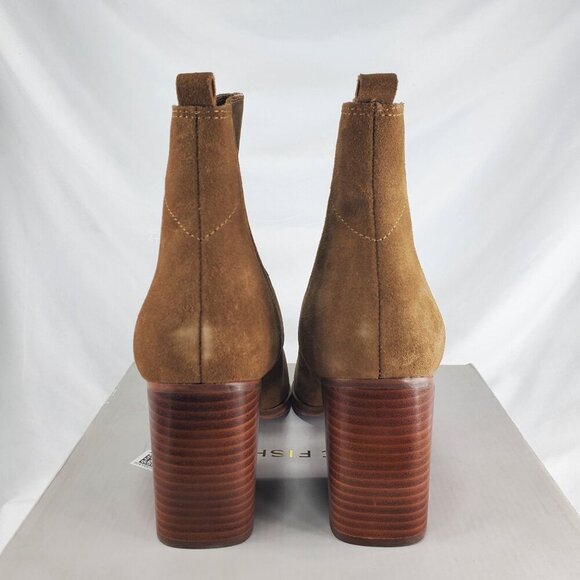 Marc Fisher Women's Dark Brown Bootie Matter Block Heel Pointed Toe Size 11 M - Picture 10 of 14